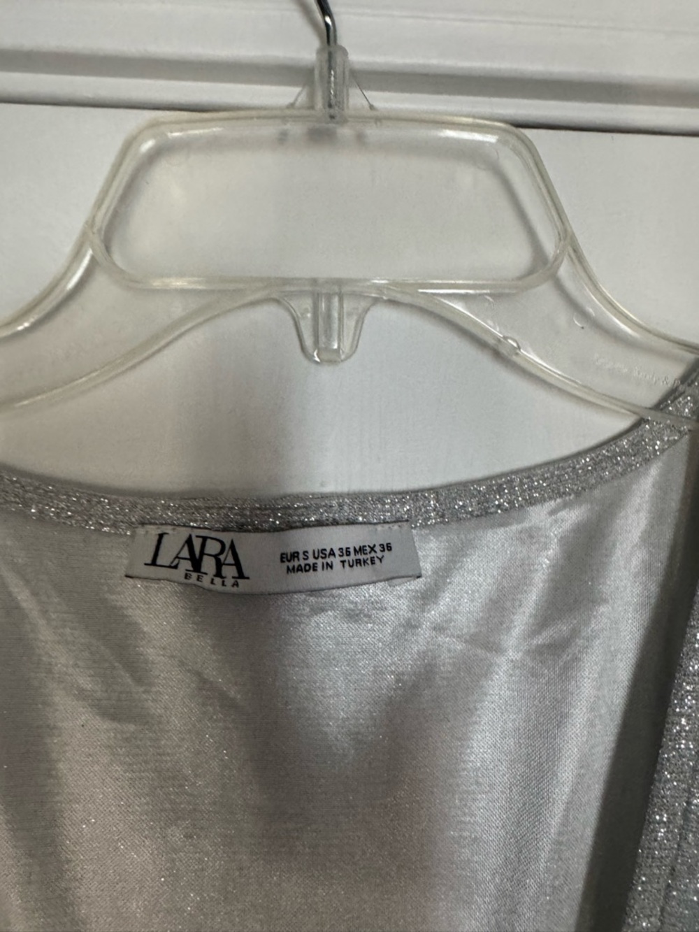 Silver SparkleEvening Gown - Picture 4 of 4